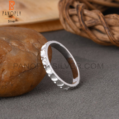 Handmade 925 Sterling Silver Plain Ring