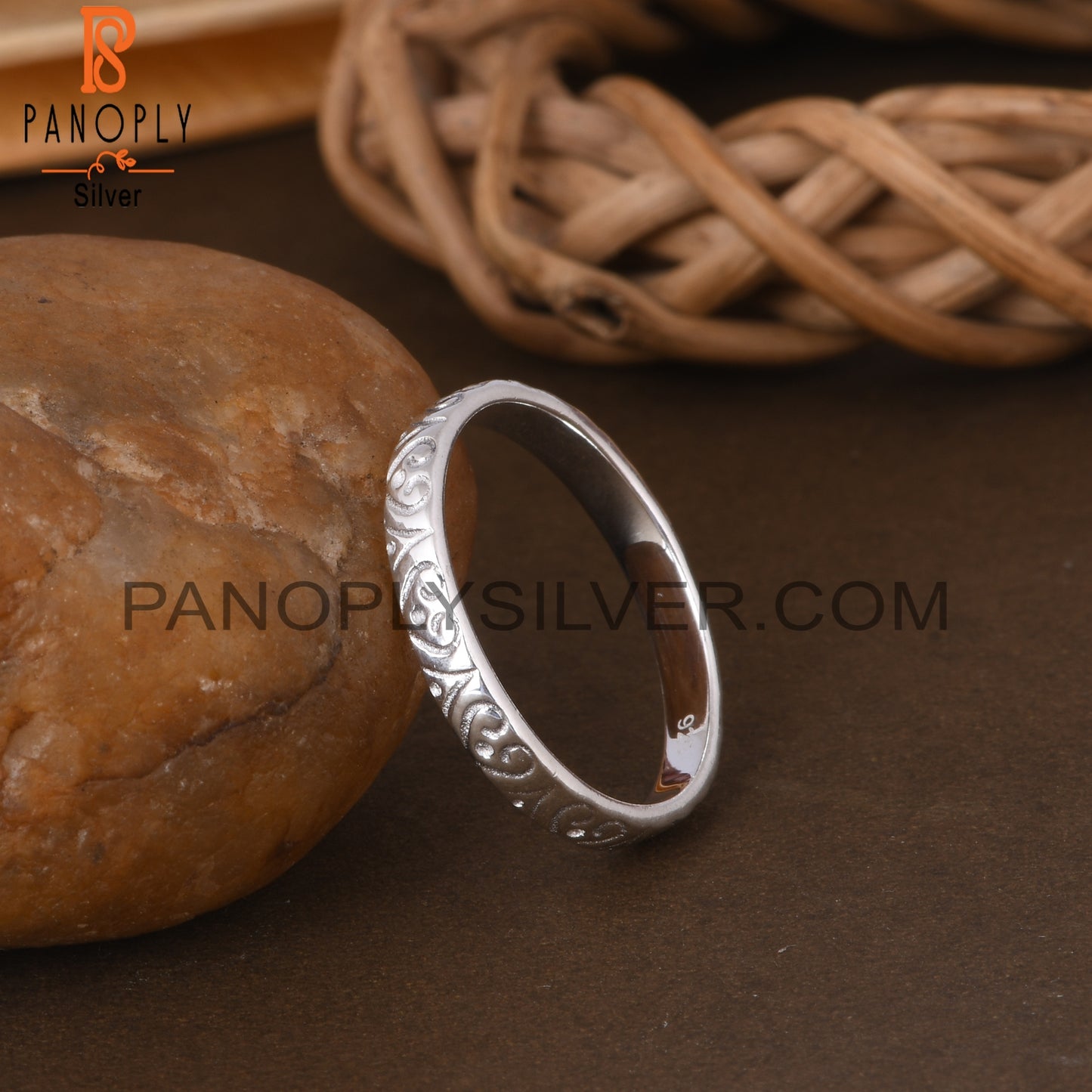 Handmade 925 Sterling Silver Plain Ring Band