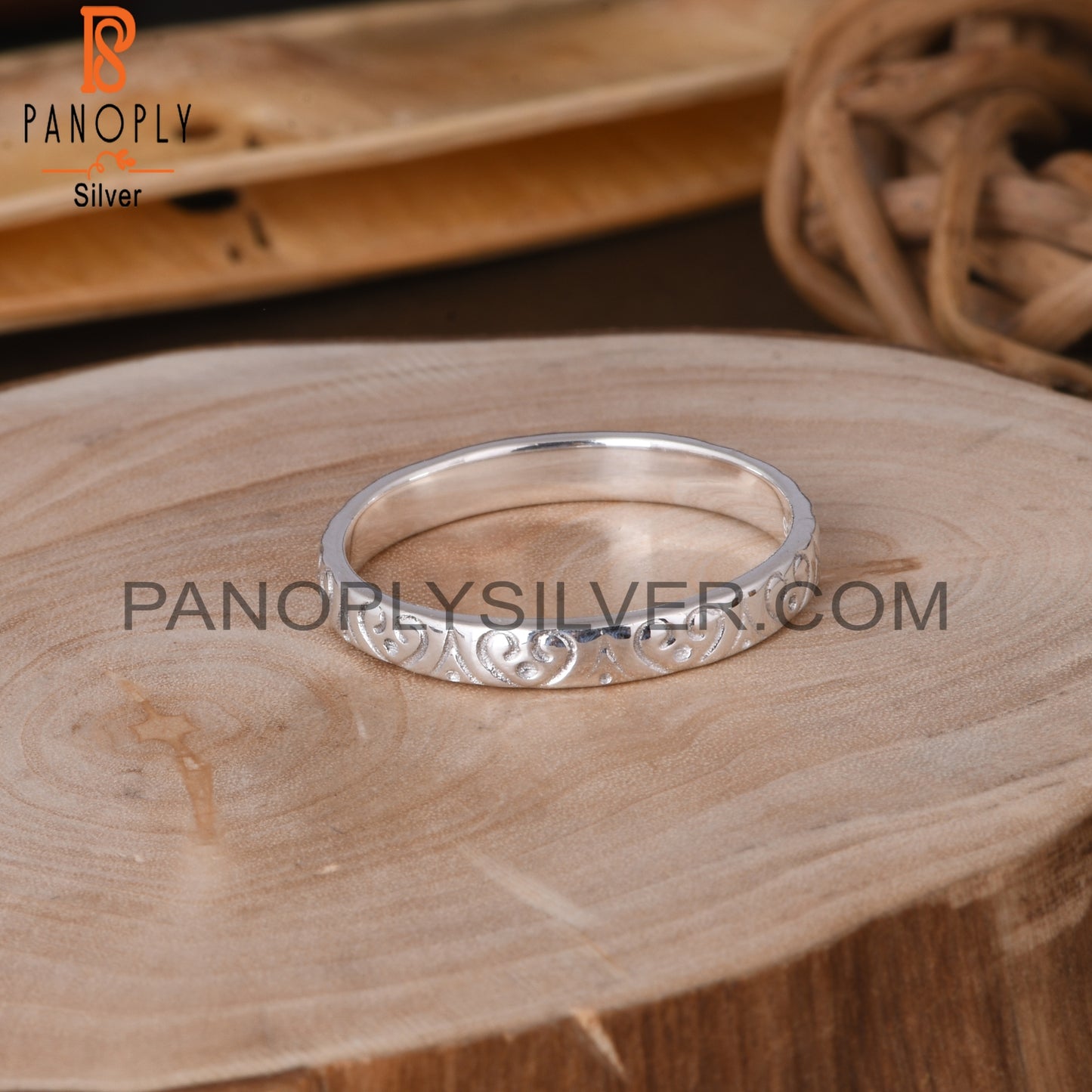 Handmade 925 Sterling Silver Plain Ring Band