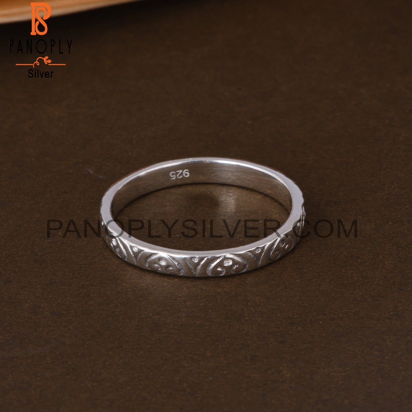 Handmade 925 Sterling Silver Plain Ring Band