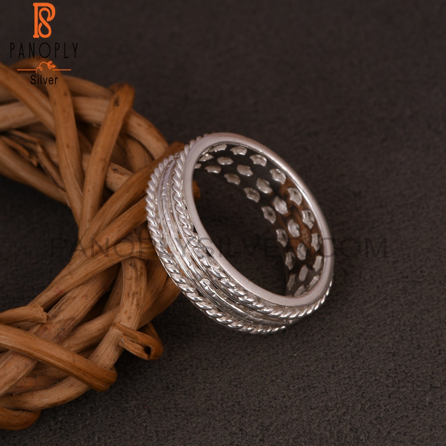 Double Wire 925 Sterling Silver Ring