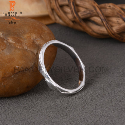 925 Sterling Silver Band Ring For Men