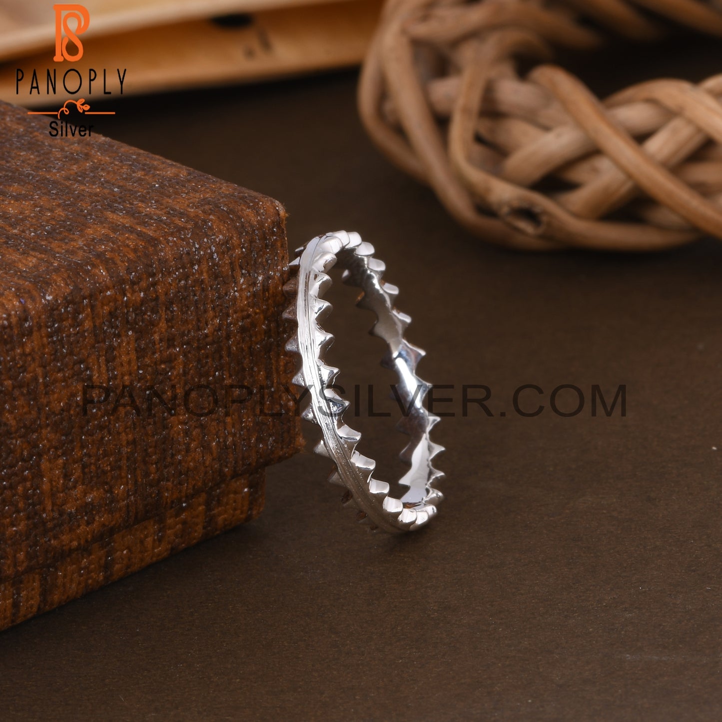 Triangle Shape  925 Sterling Silver Ring