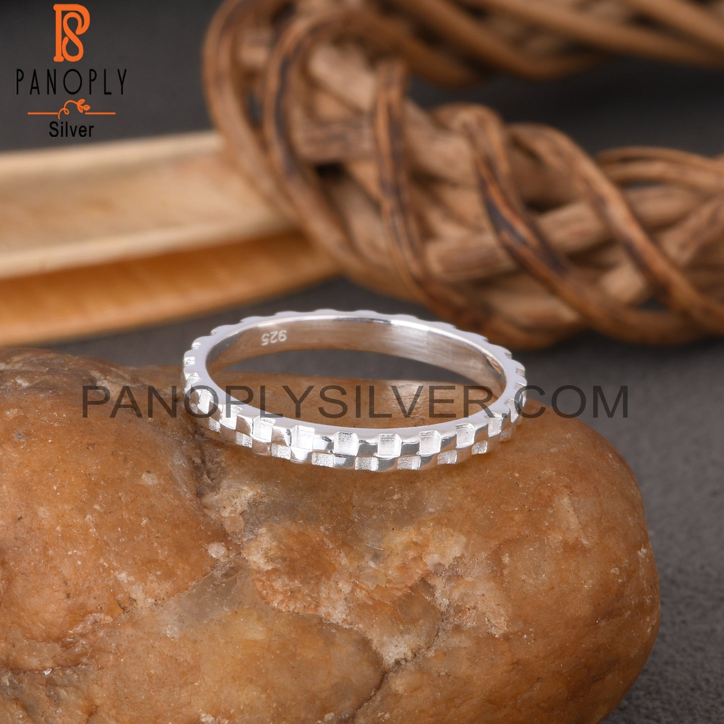 Handmade 925 Sterling Silver Ring For Women Men