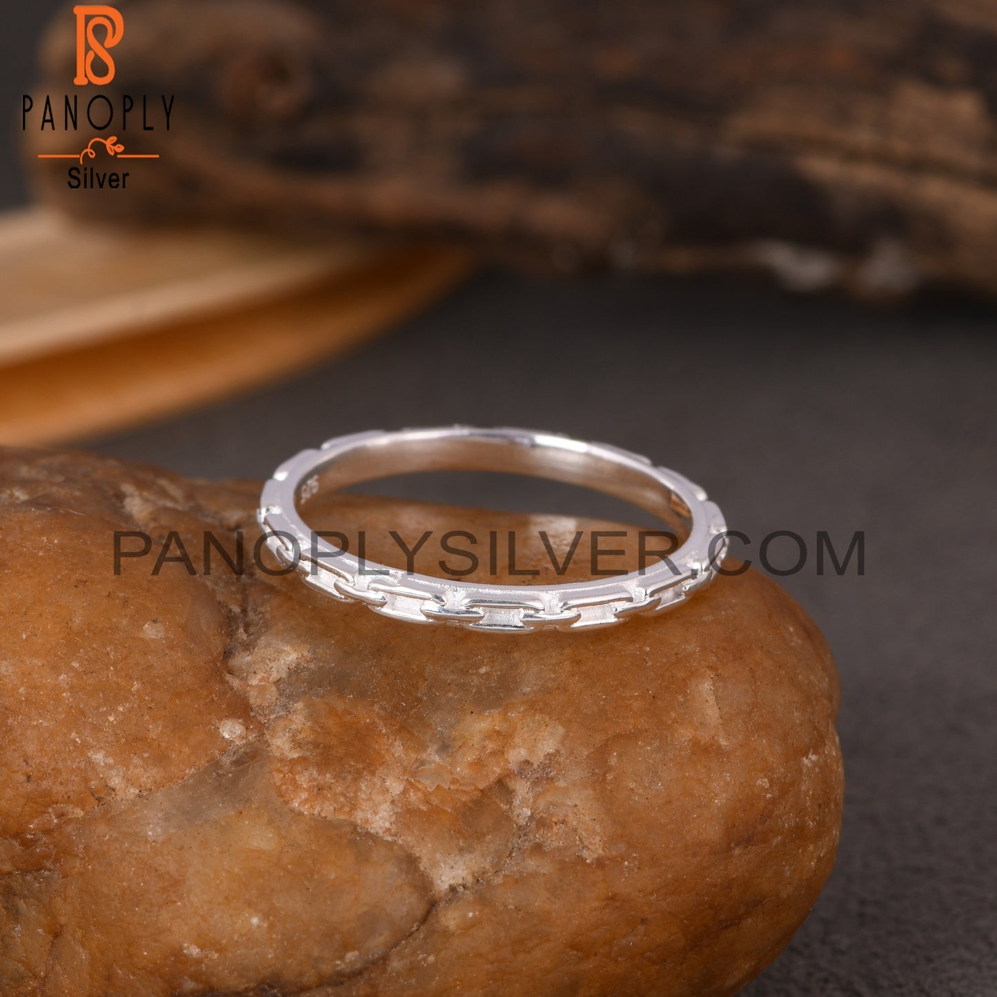 Thin 925 Sterling Silver Ring Band