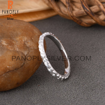 Branch Bnad Spinner 925 Sterling Silver Ring