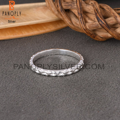 Branch Bnad Spinner 925 Sterling Silver Ring
