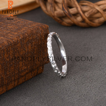 Branch Bnad Spinner 925 Sterling Silver Ring