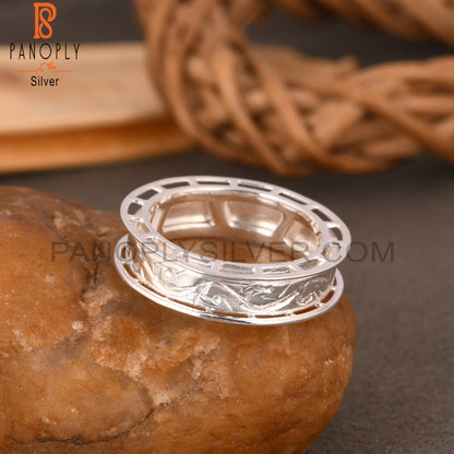 Handmade 925 Sterling Silver Texture Ring