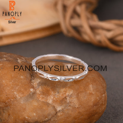 Plain 925 Sterling Silver Thin Ring Band