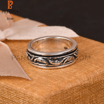 Handmade 925 Sterling Silver Filigree Ring