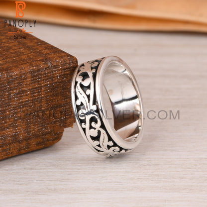 Spinner Filigree 925 Sterling Silver Ring
