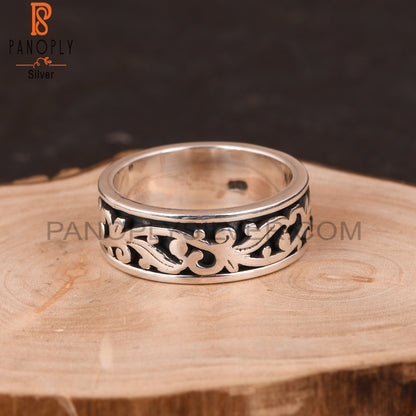 Spinner Filigree 925 Sterling Silver Ring