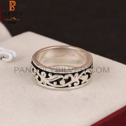 Spinner Filigree 925 Sterling Silver Ring