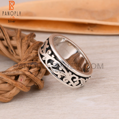 Spinner Filigree 925 Sterling Silver Ring