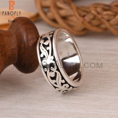 Spinner Filigree 925 Sterling Silver Ring