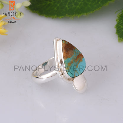 Kingman Turquoise 925 Sterling Silver Ring