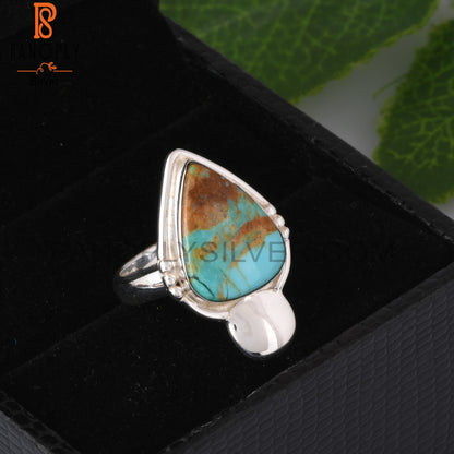 Kingman Turquoise 925 Sterling Silver Ring