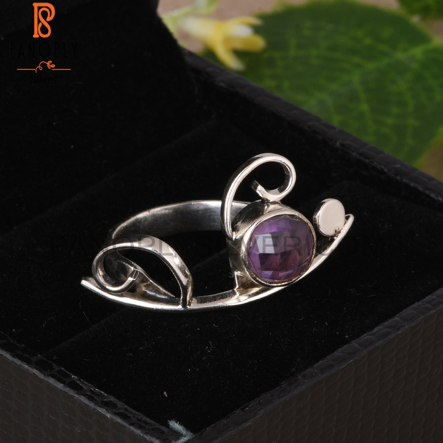 Amethyst 925 Sterling Silver Ring