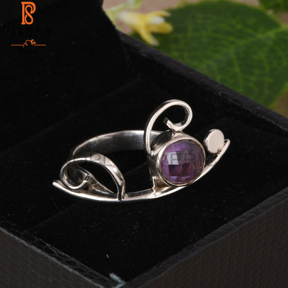 Amethyst 925 Sterling Silver Ring