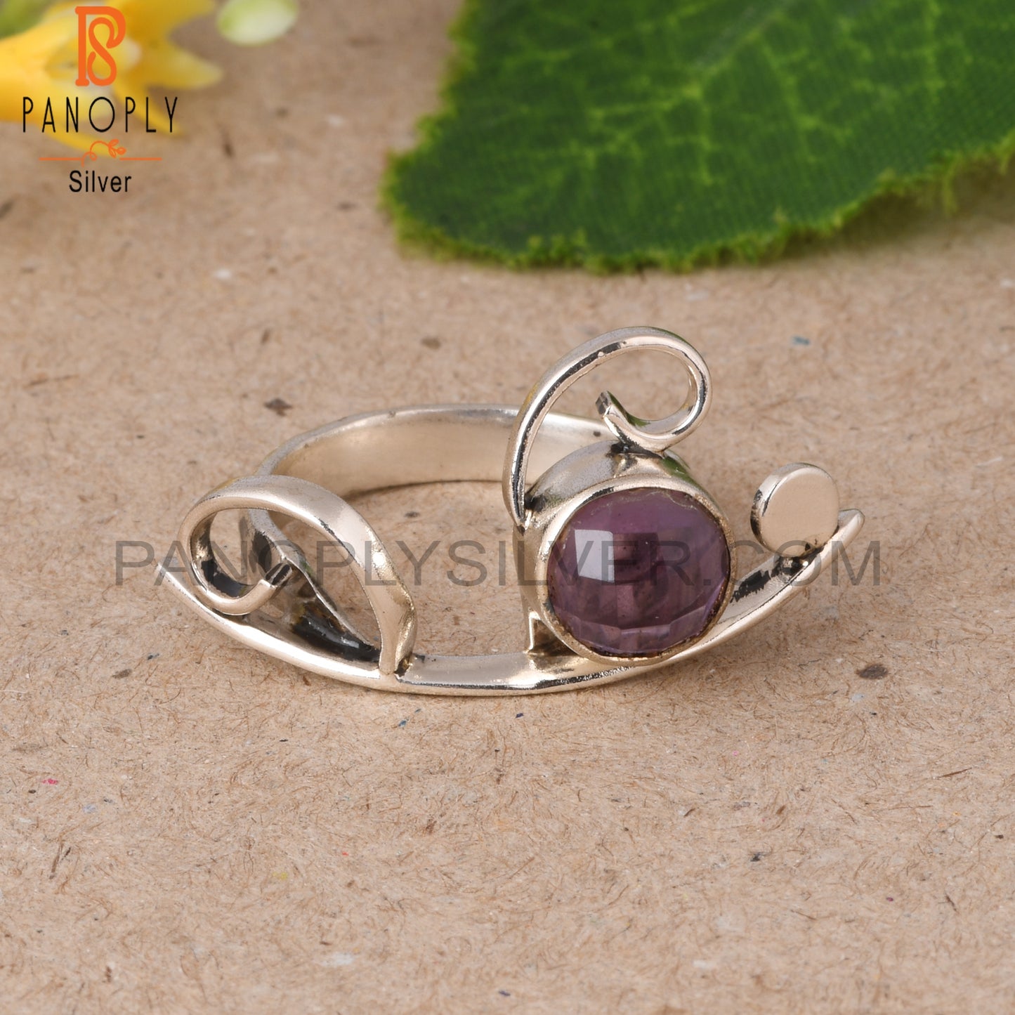 Amethyst 925 Sterling Silver Ring
