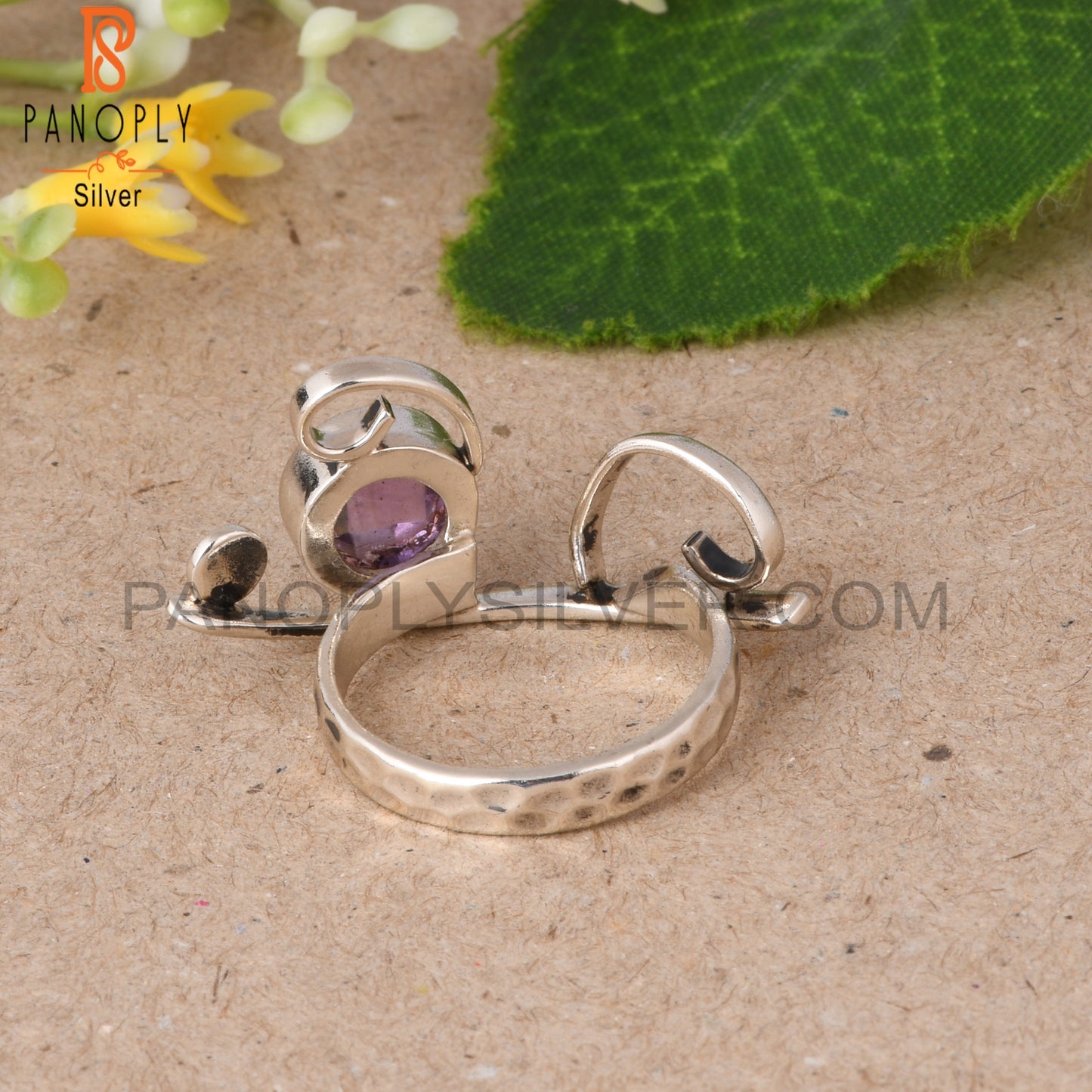 Amethyst 925 Sterling Silver Ring