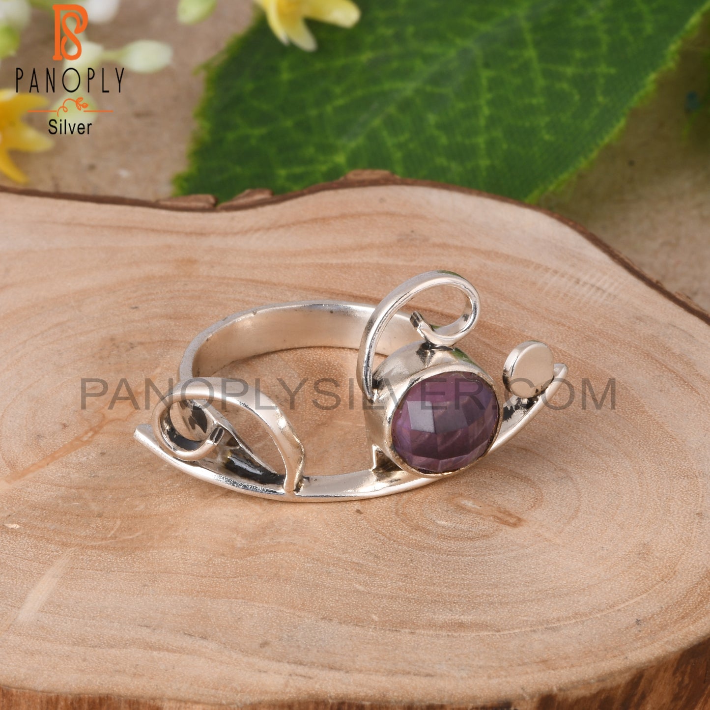 Amethyst 925 Sterling Silver Ring