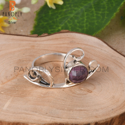 Amethyst 925 Sterling Silver Ring