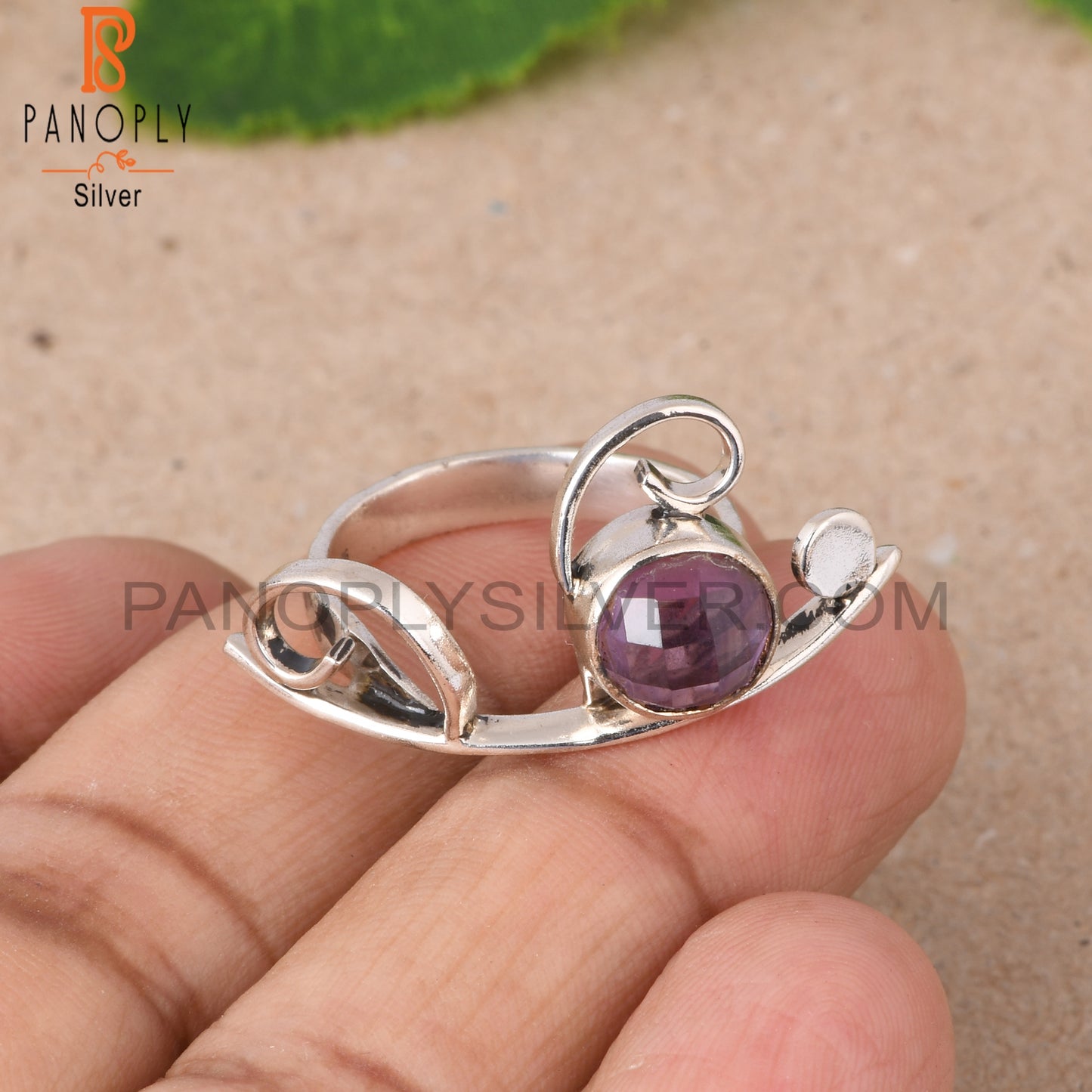 Amethyst 925 Sterling Silver Ring