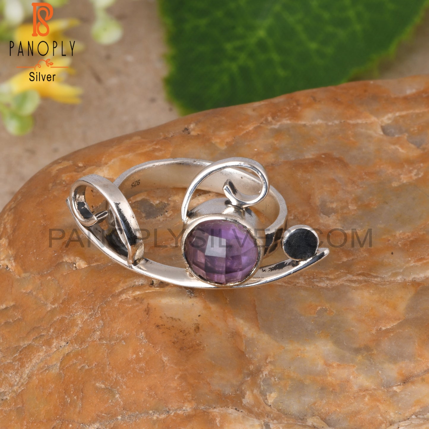 Amethyst 925 Sterling Silver Ring