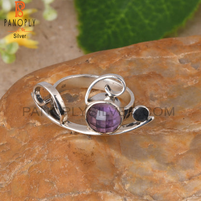 Amethyst 925 Sterling Silver Ring