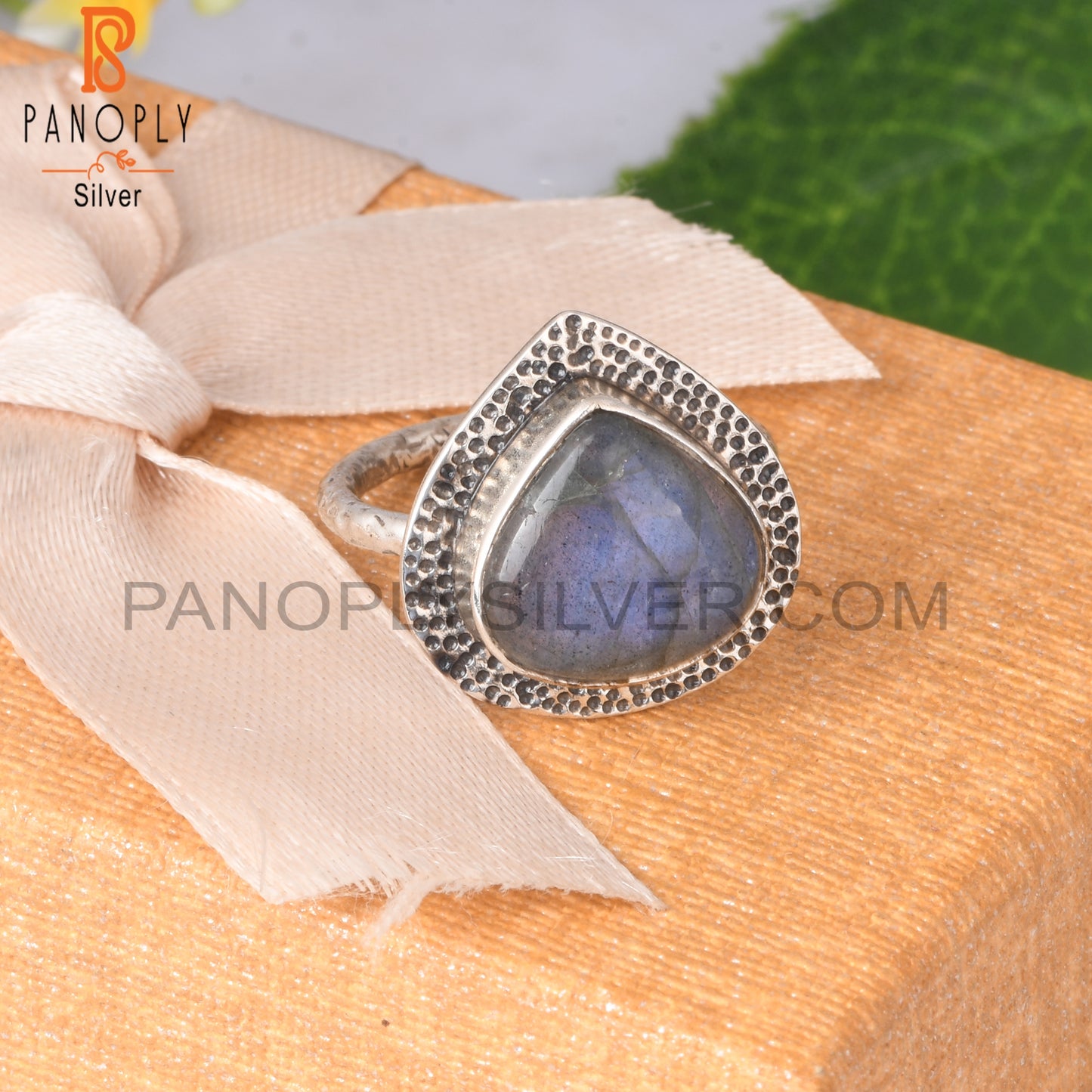 Labradorite 925 Sterling Silver Ring