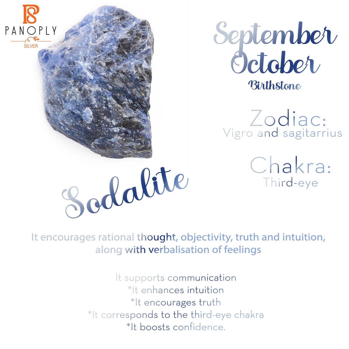 Pear Sodalite 925 Sterling Silver Ring